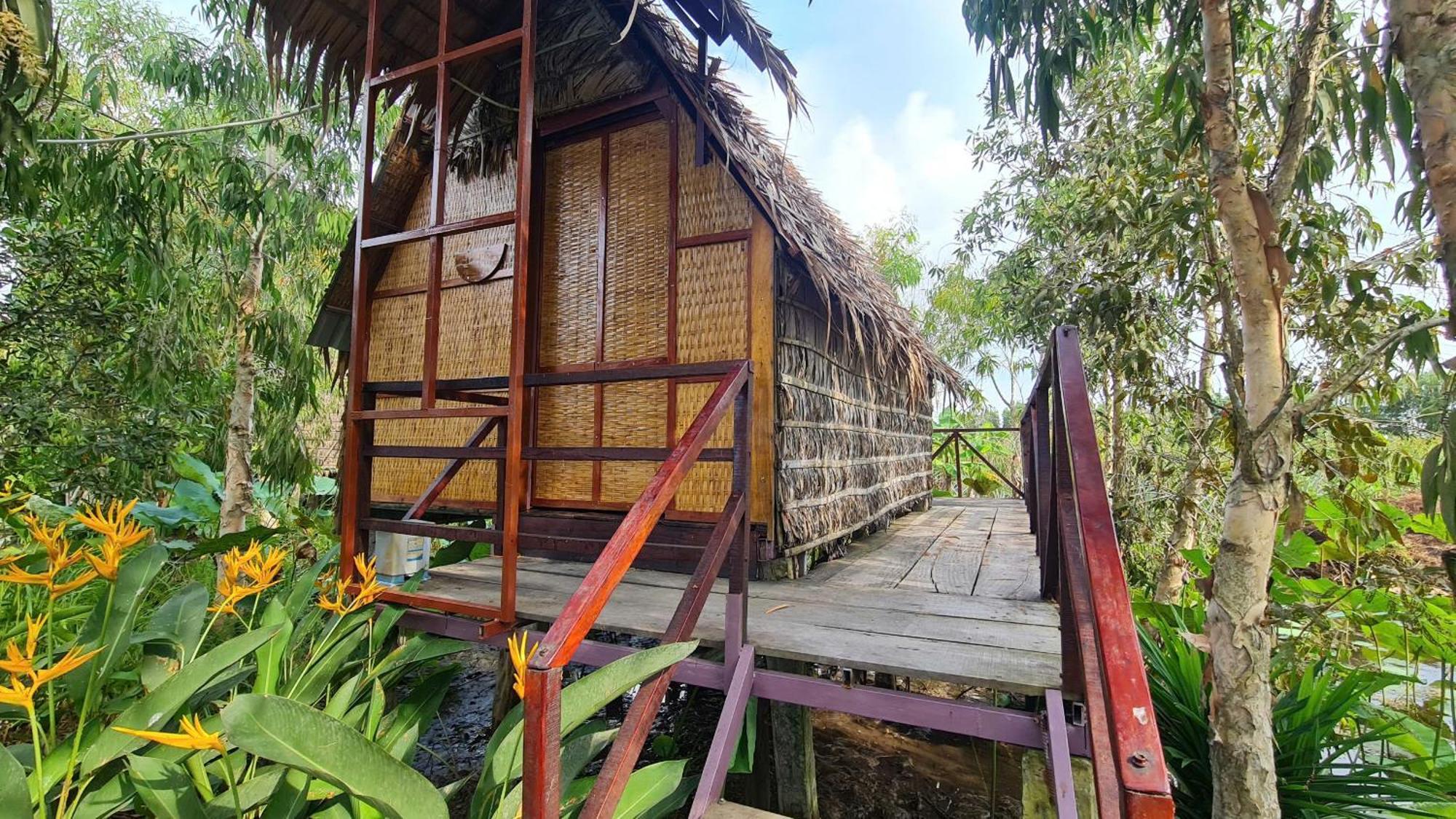 Viet Mekong Farmstay Tràm Chim Exterior foto